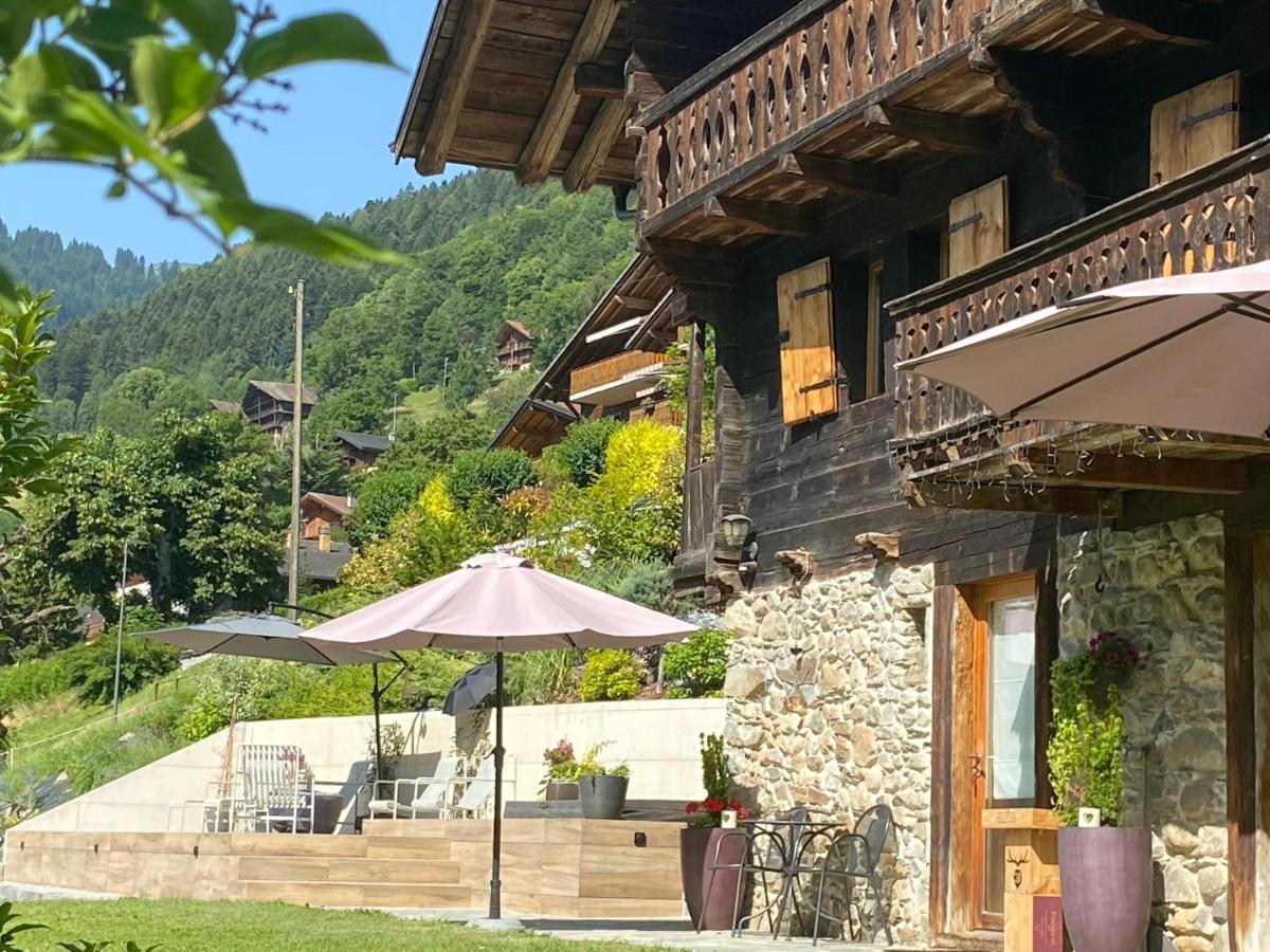 Le 30 Bed & Breakfast Troistorrents ภายนอก รูปภาพ